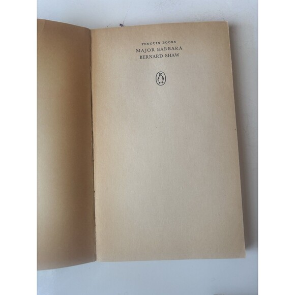 Bernard Shaw's Major Barbara - Definitive Text - Picture 3 of 3